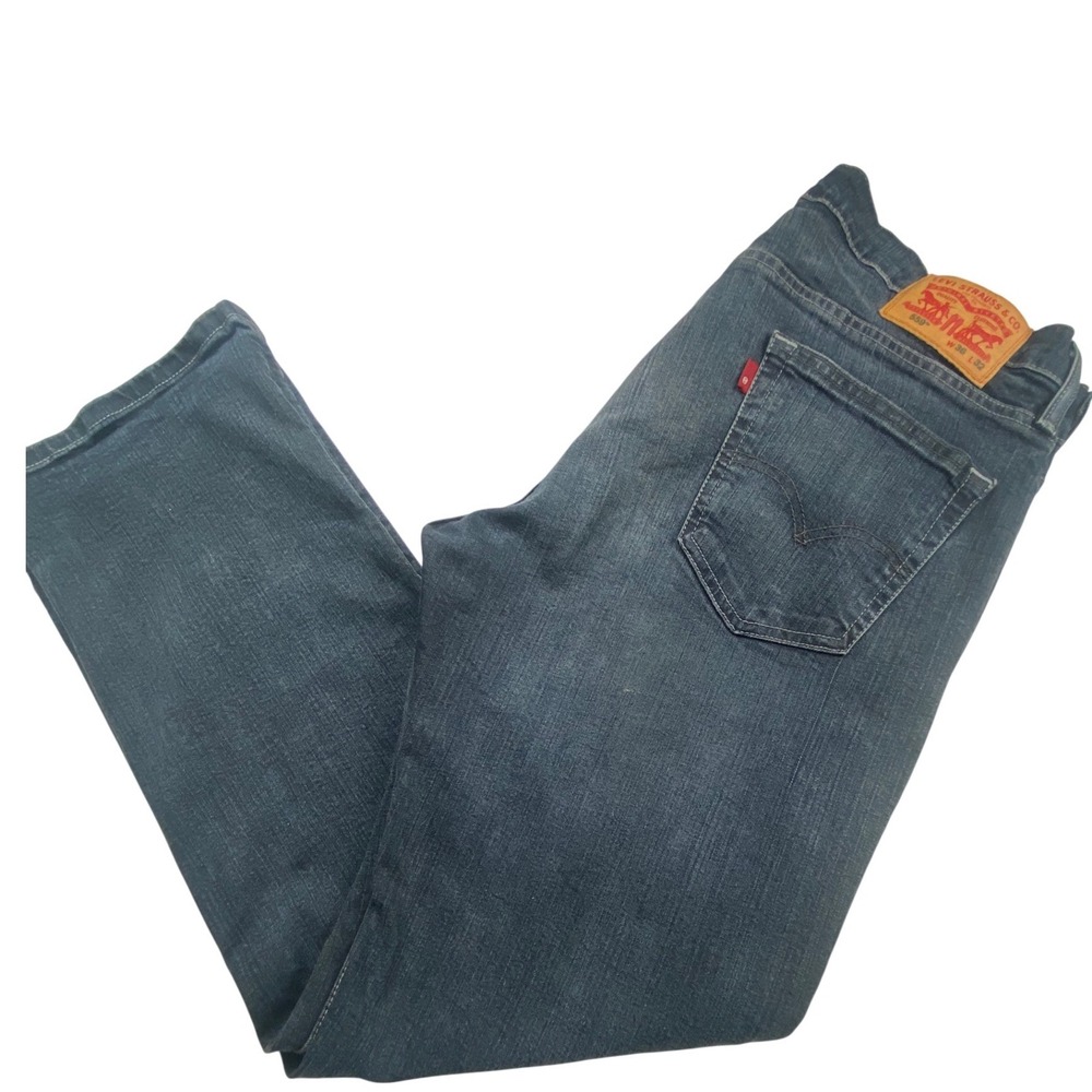 Levis 559 Relaxed Straight Leg Jeans Mens 36x32 Blue Denim 00559-0457‎